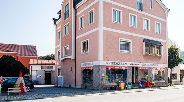 Spielwaren Demm Aussenansicht Ladengeschäft